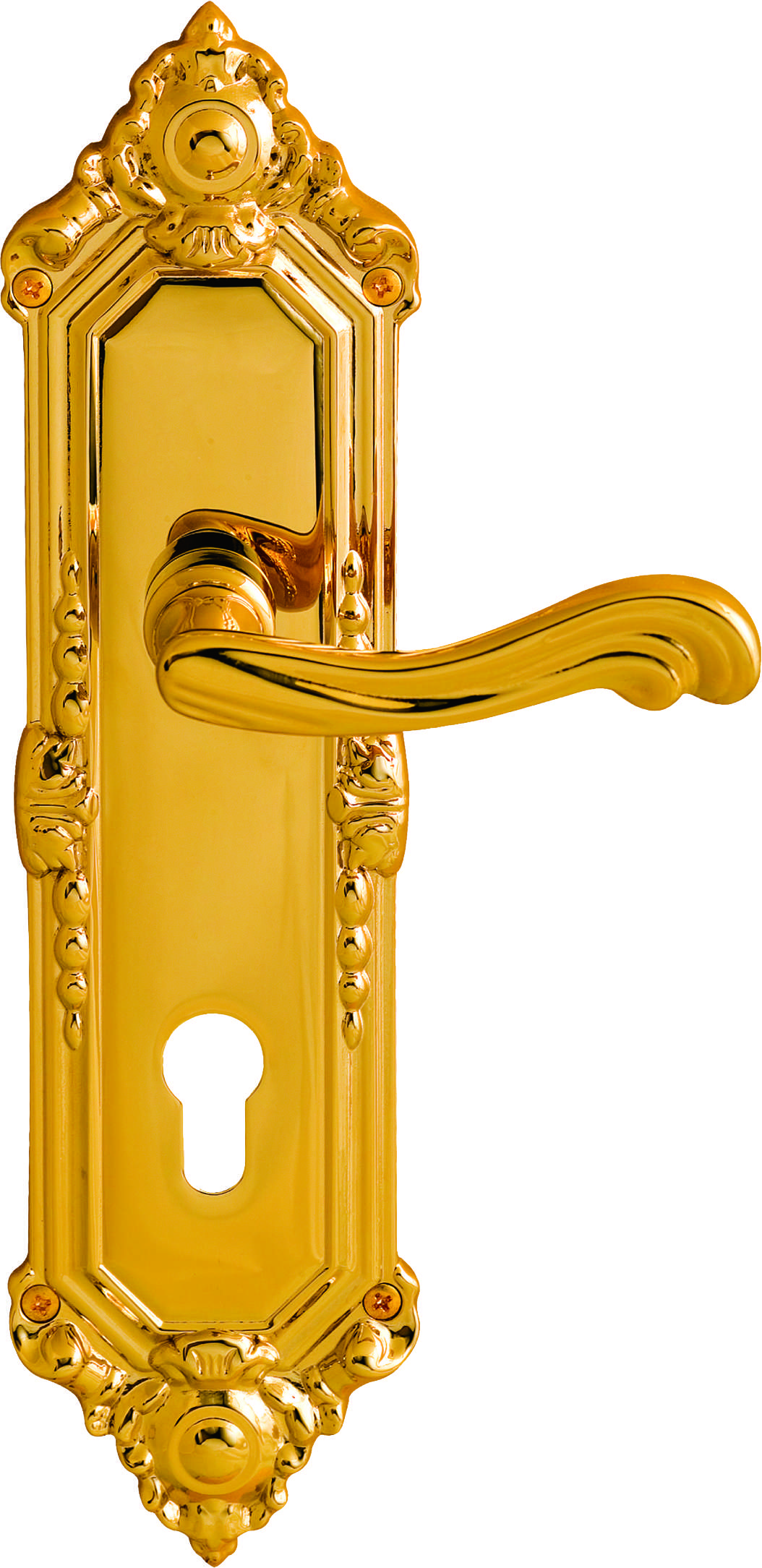 Mortise Door Lock With PVD Finishing Brass Lock B-PM5151-PVD