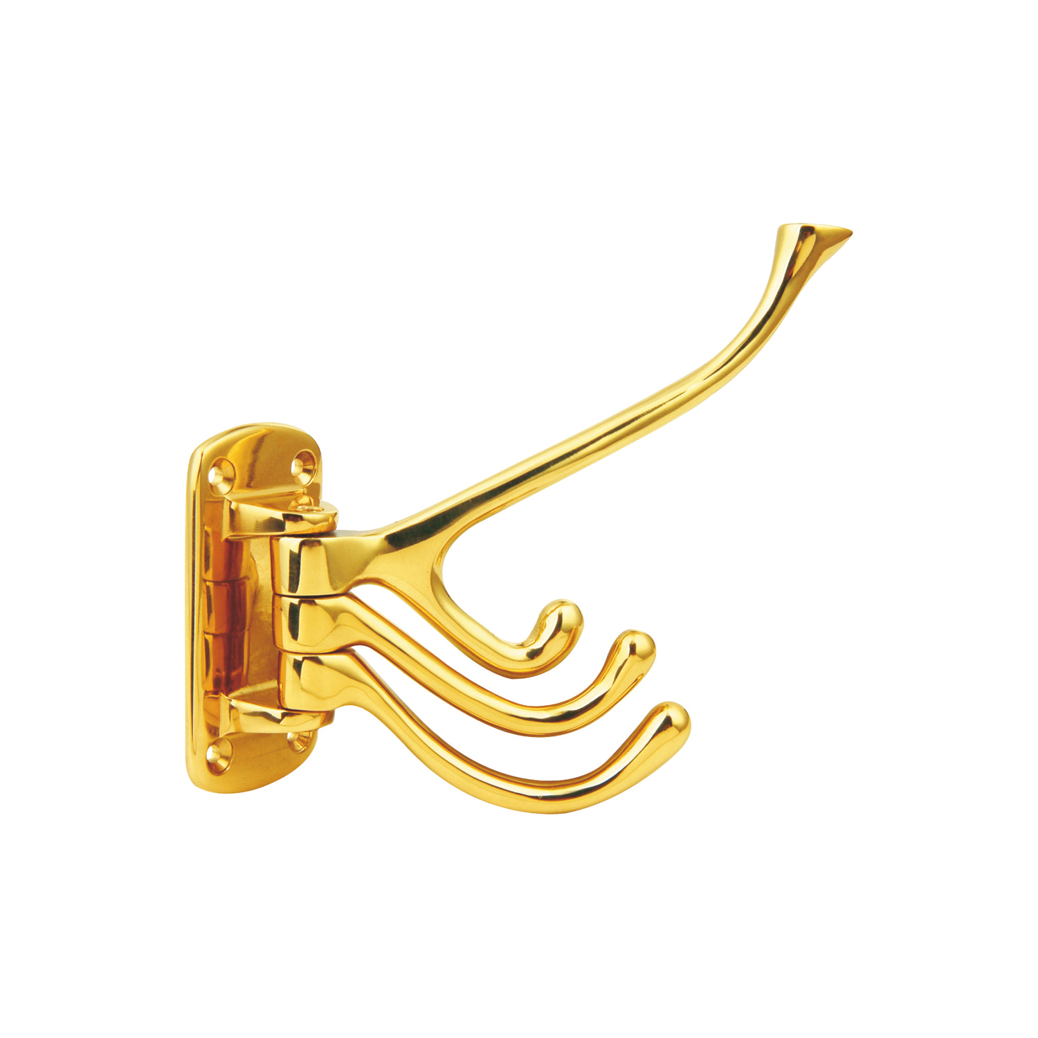 Wall-Mounted Brass Apartment Hook Bathroom Accessories
